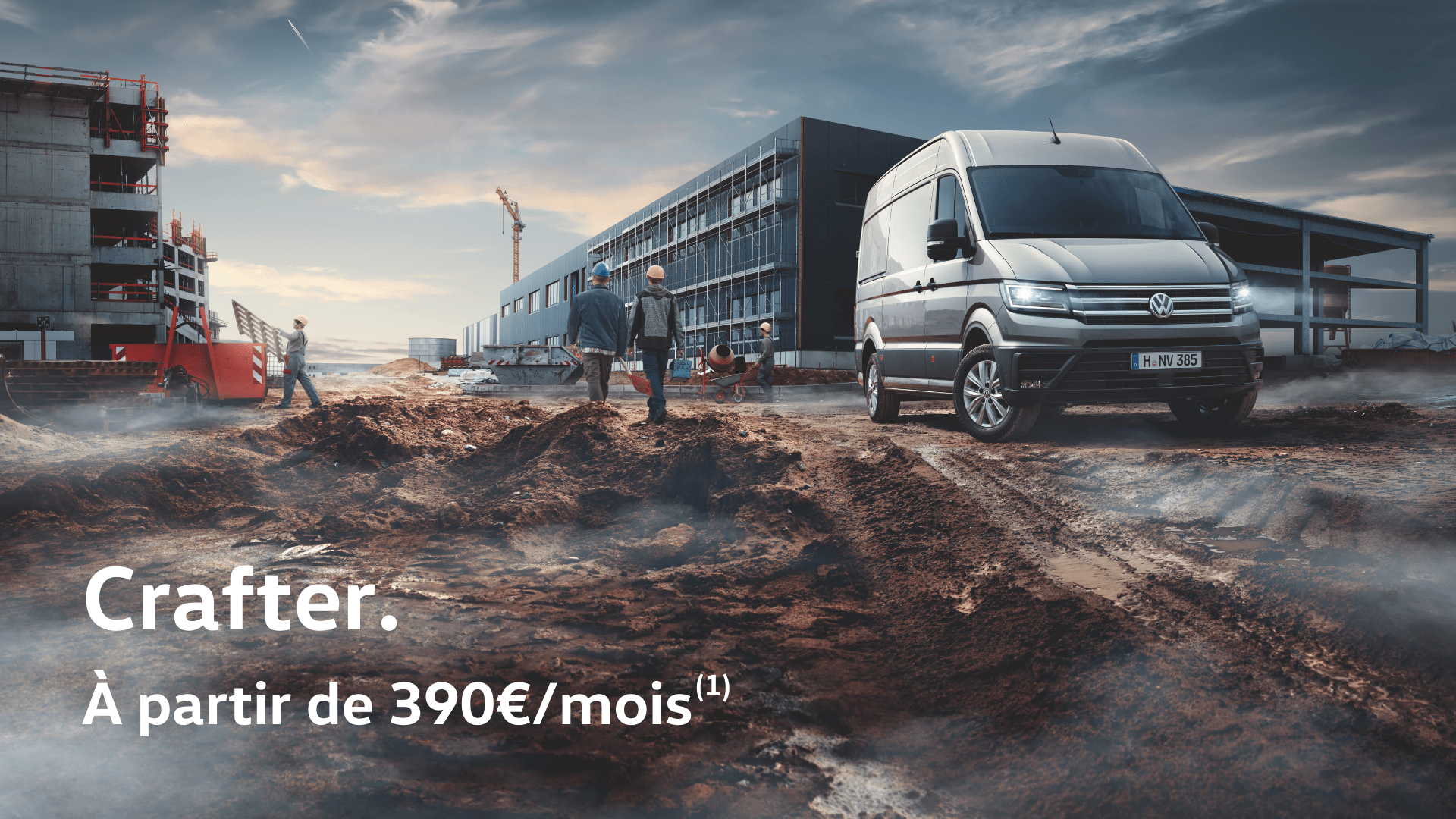 CAR - Volkswagen Utilitaires Nice Est - Profitez d'une offre exceptionnelle sur le Crafter, à partir de 390€/mois(1)
